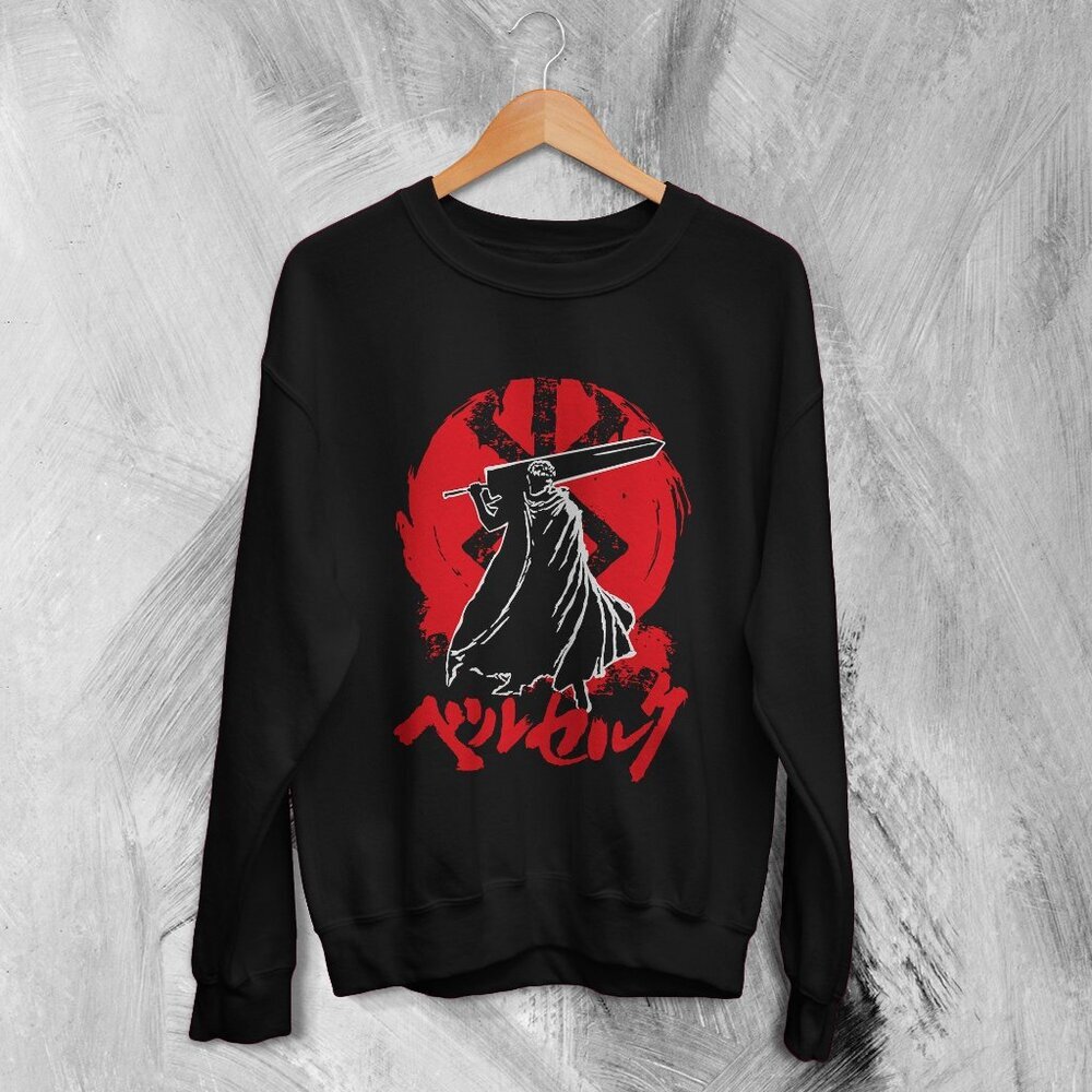 Berserk Sweatshirt Anime Guts Sweater Dark Fantasy Berserk Manga 17